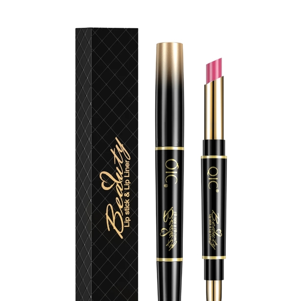 Beauty Berry Red Lipstick & Lip Liner In One